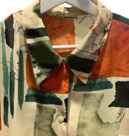 Chemise floral vintage