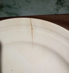 Assiette de Sarreguemine