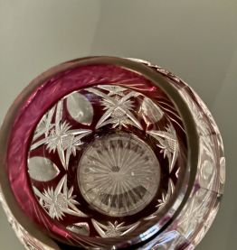 Vase en cristal Val Saint Lambert