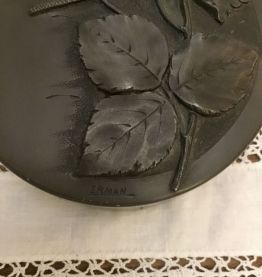 Boîte en étain art nouveau