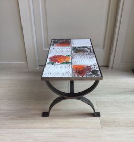 Table Faïence et étain 