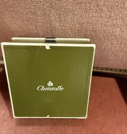 Rince doigts en métal argenté Christofle