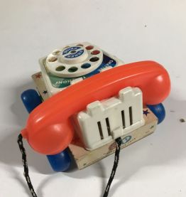 Telephone vintage fisher price 1970