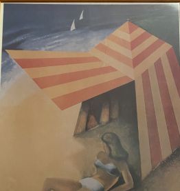 Affiche LA BAULE encadrée