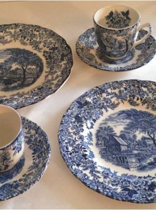 café gourmand Porcelaine Anglaise