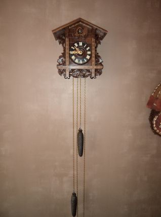 Magnifique et rare Horloge Coucou 1885/1890 environ