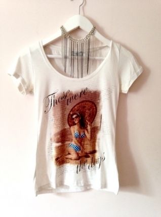 Tee-shirt imprimé rétro