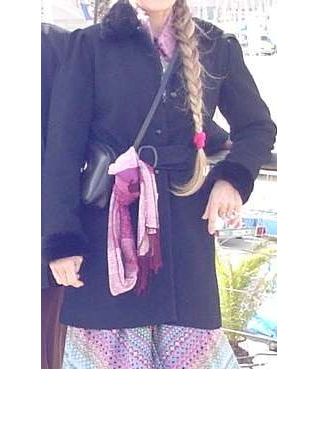 Manteau laine vintage 3/4 GUY LAROCHE 38/40