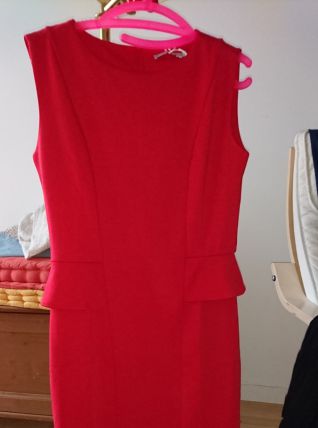 Robe rouge 3 suisse collection 