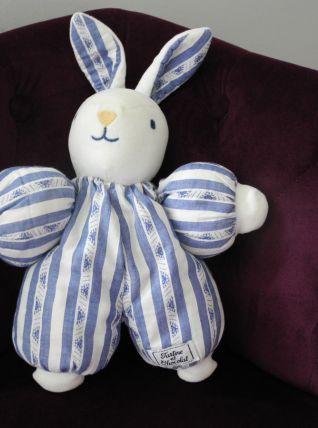 Doudou Lapin  Peluche "Tartine et Chocolat"