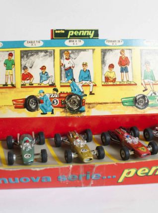 petites voitures de courses PENNY métal