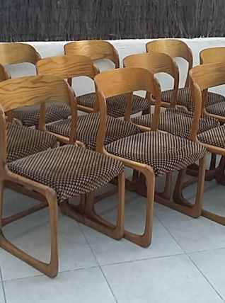 Lot de 12 Baumann traîneau