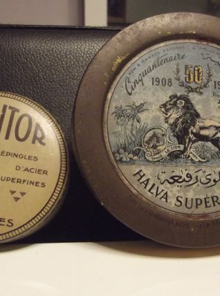 anciennes boites métal