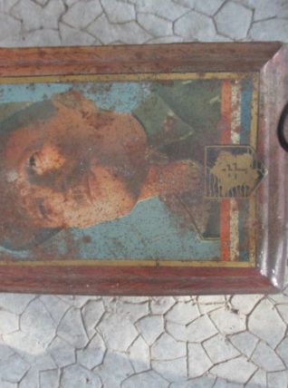 Boîte à sucre métal "Libération de Paris"