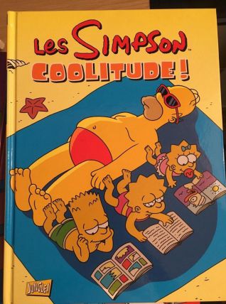 Lot de 5 BD Simpson (16,18,19,21,26)