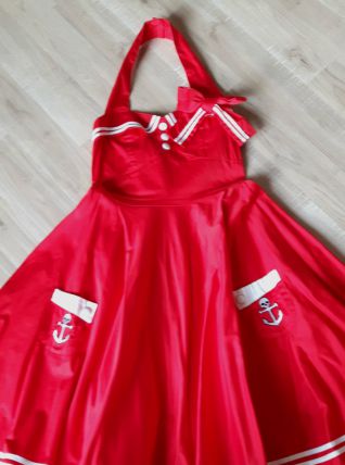Robe "Pin-up" rouge