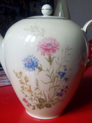 Charmante théière en porcelaine Bavaria - Allemagne 