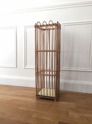 Huche à pain rotin ou porte-parapluies