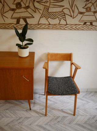 Chaise bridge à accoudoirs