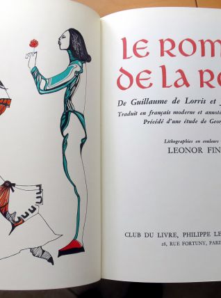 Le Roman De La Rose  Guillaume de Laurris