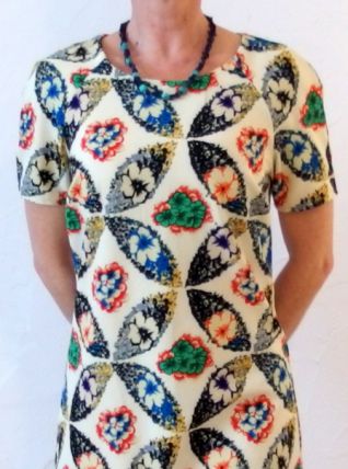 Robe kaleidoscope coloré T36-38