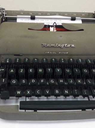 Machine à écire – Remington travel riter – 1956 - Vintage