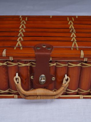 Valisette Vintage en Bambou