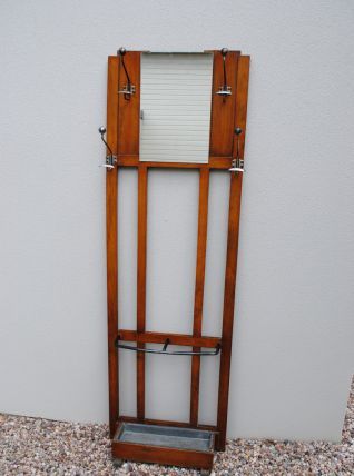 Vestiaire bois année 50 vintage