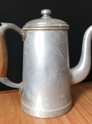 Cafetière en Aluminium année 40