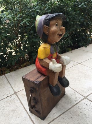 Pinocchio Vintage en bois 