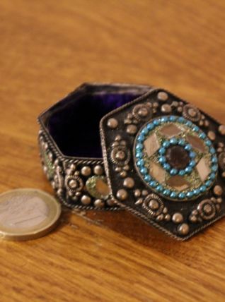 Lot de 2 petites boîtes à bijoux