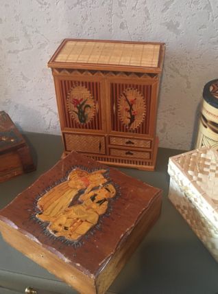 Lot de 5 coffrets rétro