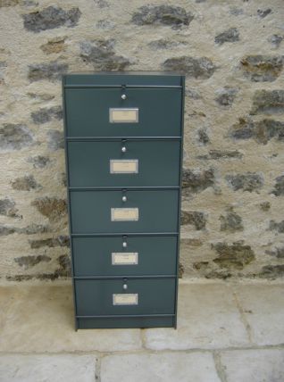 meuble à 5 clapets vintage années 50
