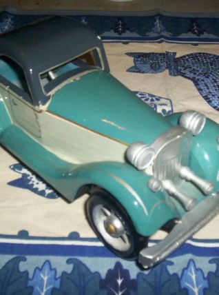 VOITURE 30 CM DE LONGUE TOUTE EN BOIS SUPERBE 