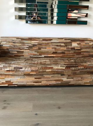 Canapé Cuir Vintage