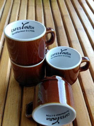 tasses à café Voisins - tasses publicitaires -