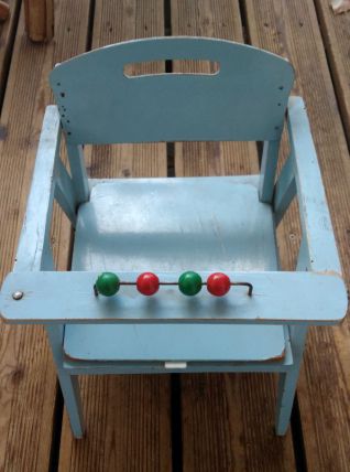chaise pot ancienne années 50