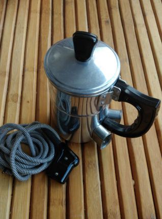 Théière- bouilloire électrique en aluminium - VINTAGE -