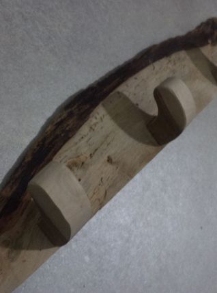 PORTE MANTEAU EN NOYER MASSIF