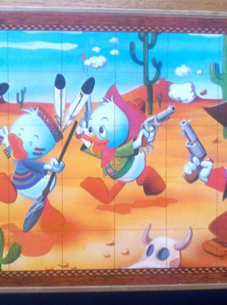 Boite de cubes Walt Disney - vintage