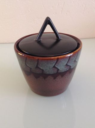 Bonbonnière en céramique vintage des années 60