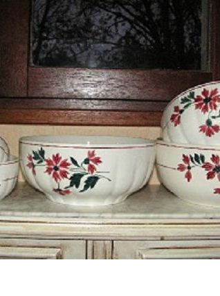  Lot 5 de saladiers Saint AMAND,Julienne 