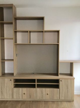 Meuble TV bibliothèque ARCHEA