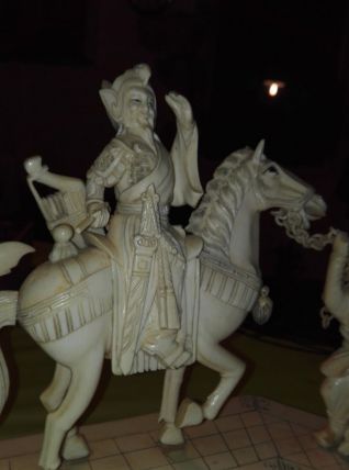 Sculpture chinoise en corne