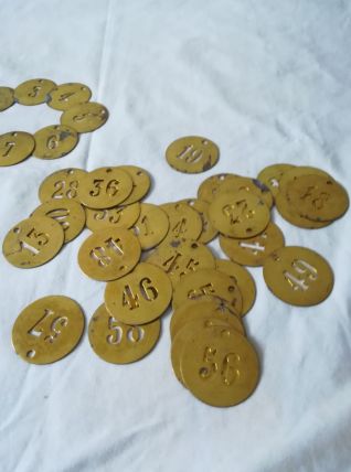 Plaque d hôtel en laiton