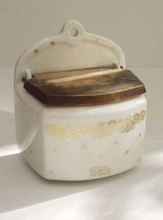 Boîte à sel en céramique