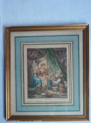 Gravure 19ème s.G. Schlumberger