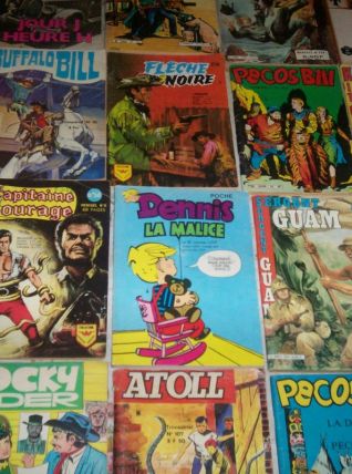 lot de 30 petits formats années 1960 debut 80 