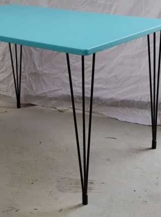 table de cuisine vintage deco 