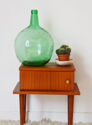 Table de chevet en bois années 60